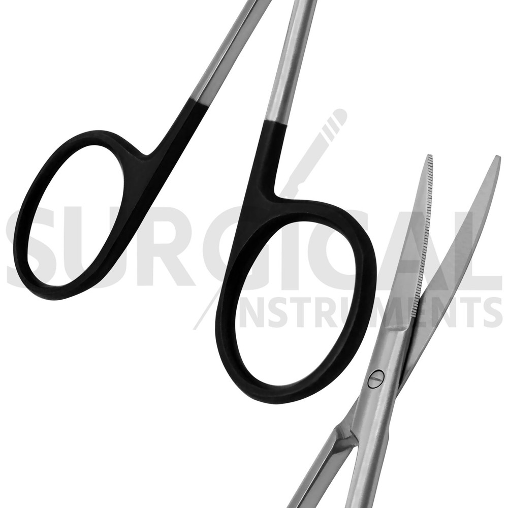 Supercut Iris Scissors Curved Surgical Instruments 4.5" Stainless German Grade