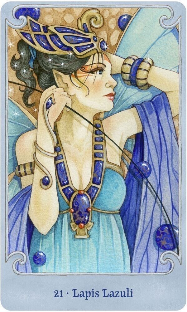 Fairy Gems A Crystal Oracle Deck & Book Set Us Games Systems Magic Artwork FRG40