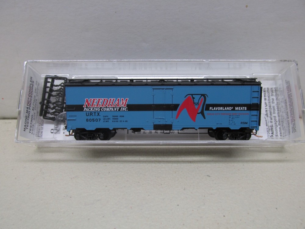 MICRO TRAINS # 059 00 140~ NEEDHAM PACKING 40' REEFER CAR # 60507~N SCALE