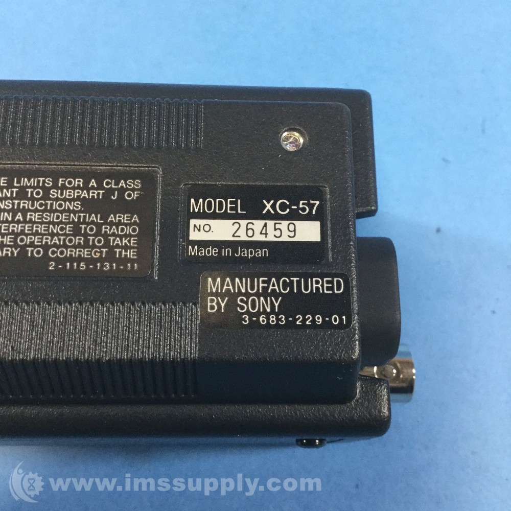 Sony 3-683-229-01 XC-57 CCD Video Camera Module FNIP