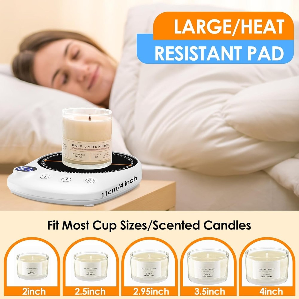 Coffee cup warmer Desktop automatic shut-off coffee cup warmer,