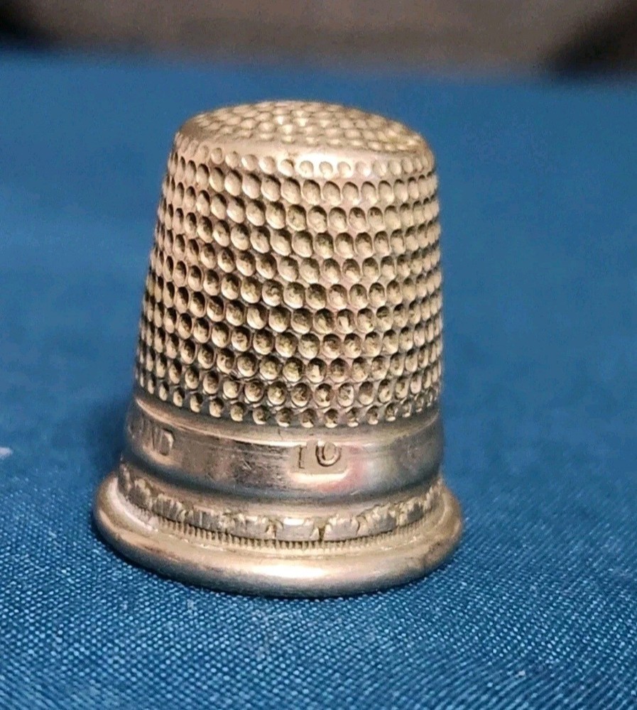 Antique England Thimble Size 10