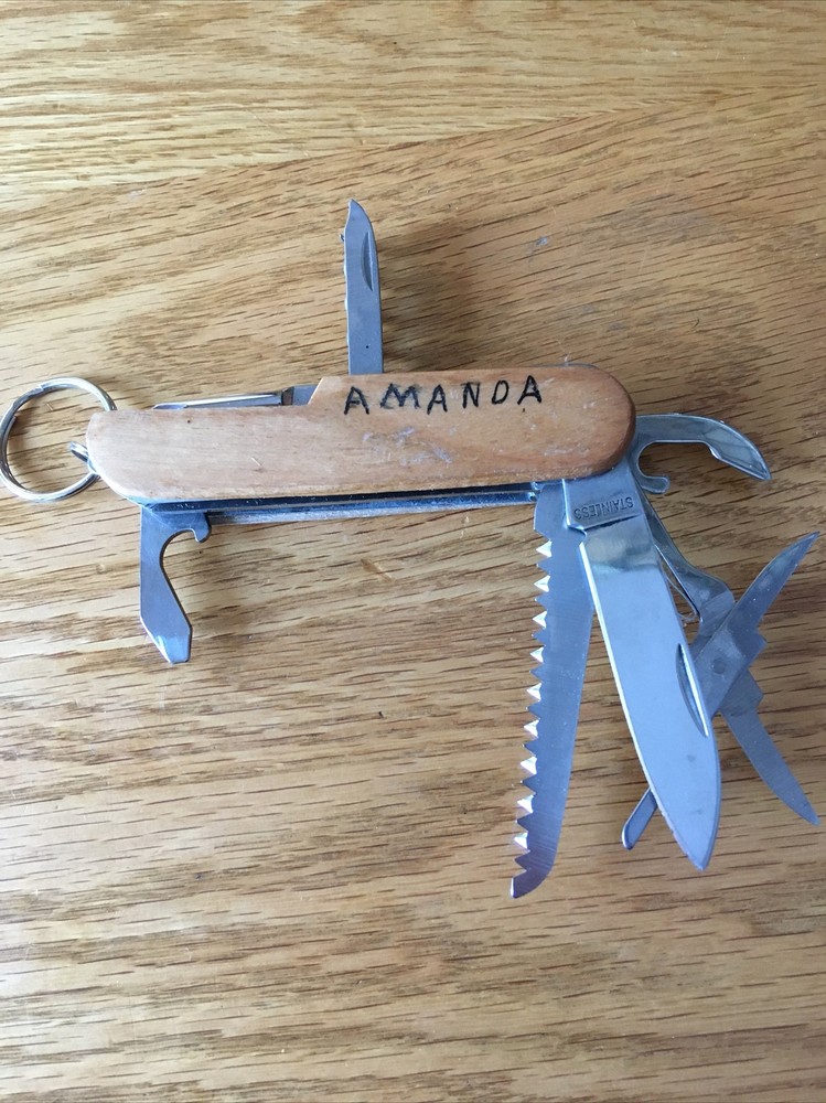 Natural Bridge Caverns Texas Multi Use Camping Survival Knife