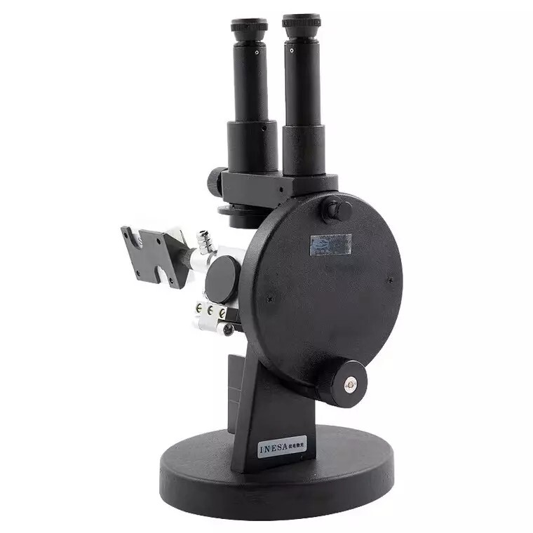 Lab Abbe Refractometer with Binocular Observation Mode Digital Thermometer