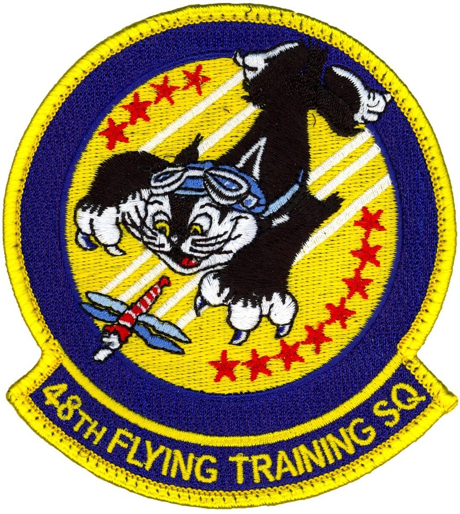 USAF 48th FLYING TRAINING SQUADRON PATCH