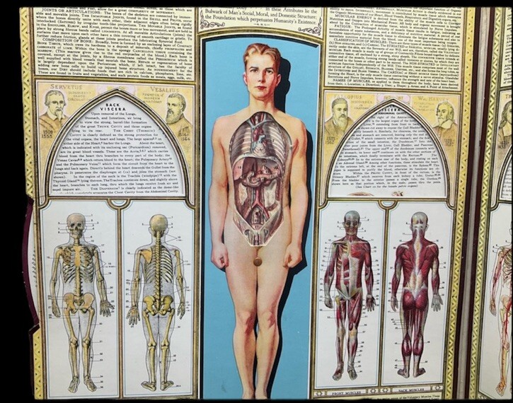 1943 Illustrated BODYSCOPE Folio