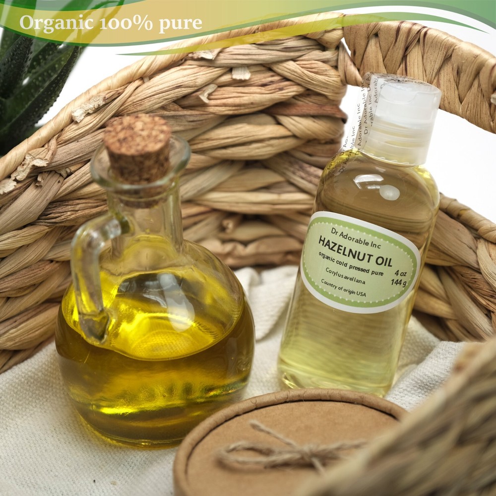 4 OZ HAZELNUT Oil, Expeller Pressed