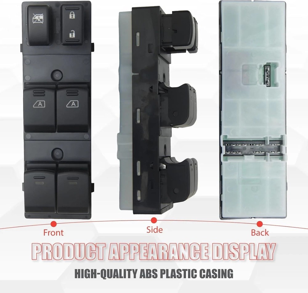 Master Power Window Switch Driver Side Compatible with 2009-2014 Maxima, 2008-20