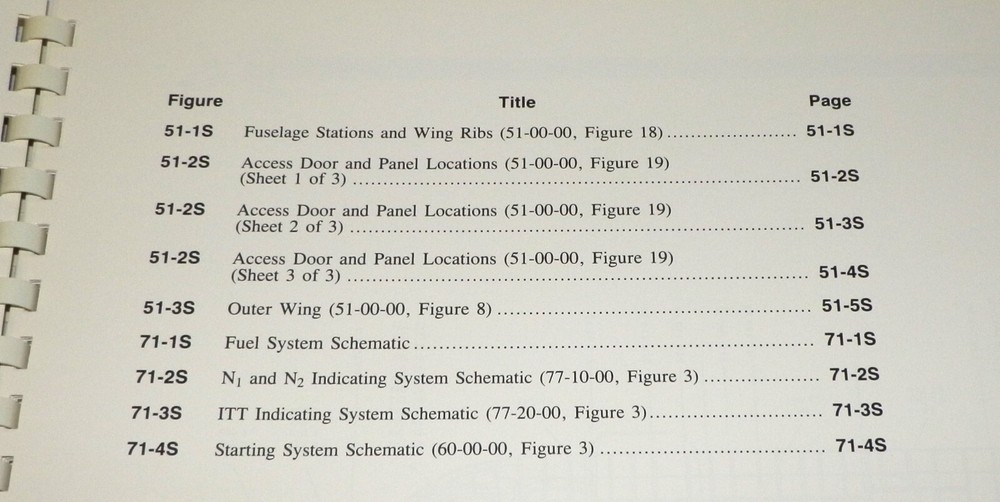 Flight Safety Astra Maintenance Schematic Manual 1991