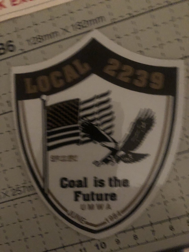 coal mining stickers nice older  Vendors