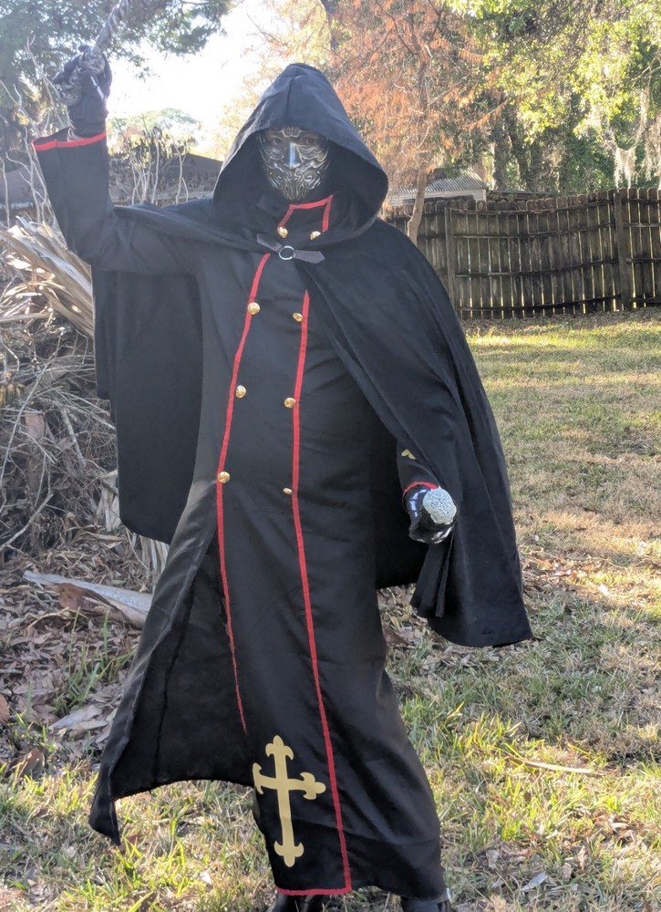 Black Priest Robe