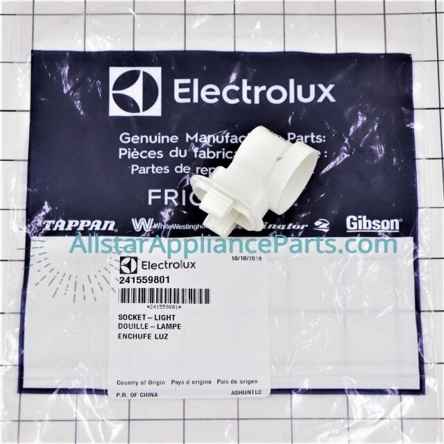 Frigidaire Refrigerator Light Socket 241559801