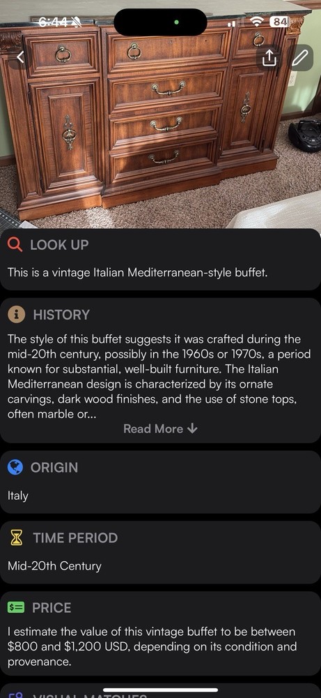 Italian Mediterranean-style buffet