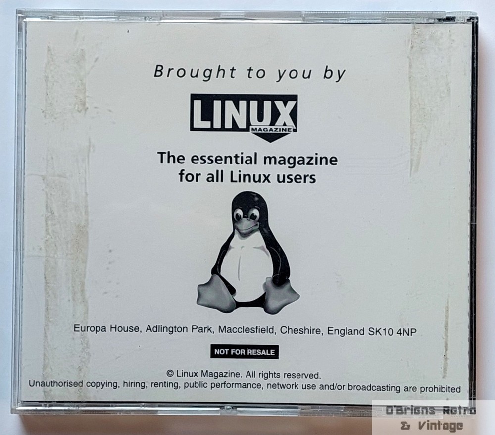 Mandrake Linux 8.0 – Full Operating System – Linux Magazine Cover CD – 2001