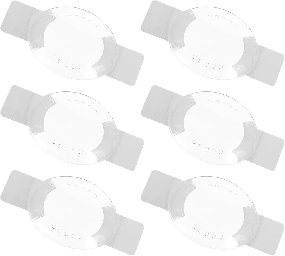 Eye Shield after Cataract Surgery 6Pcs Plastic Eye Patch Comfortable Clear Eyes