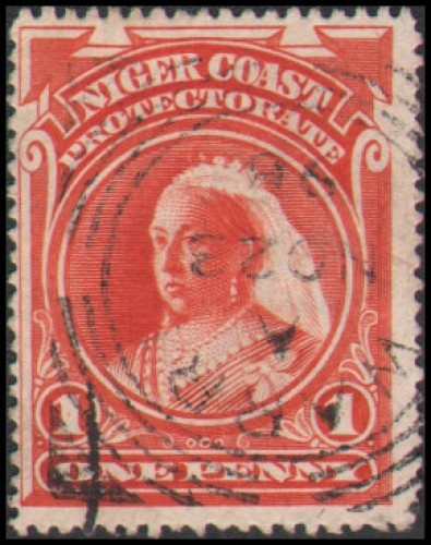Niger Coast Protectorate #44 Used