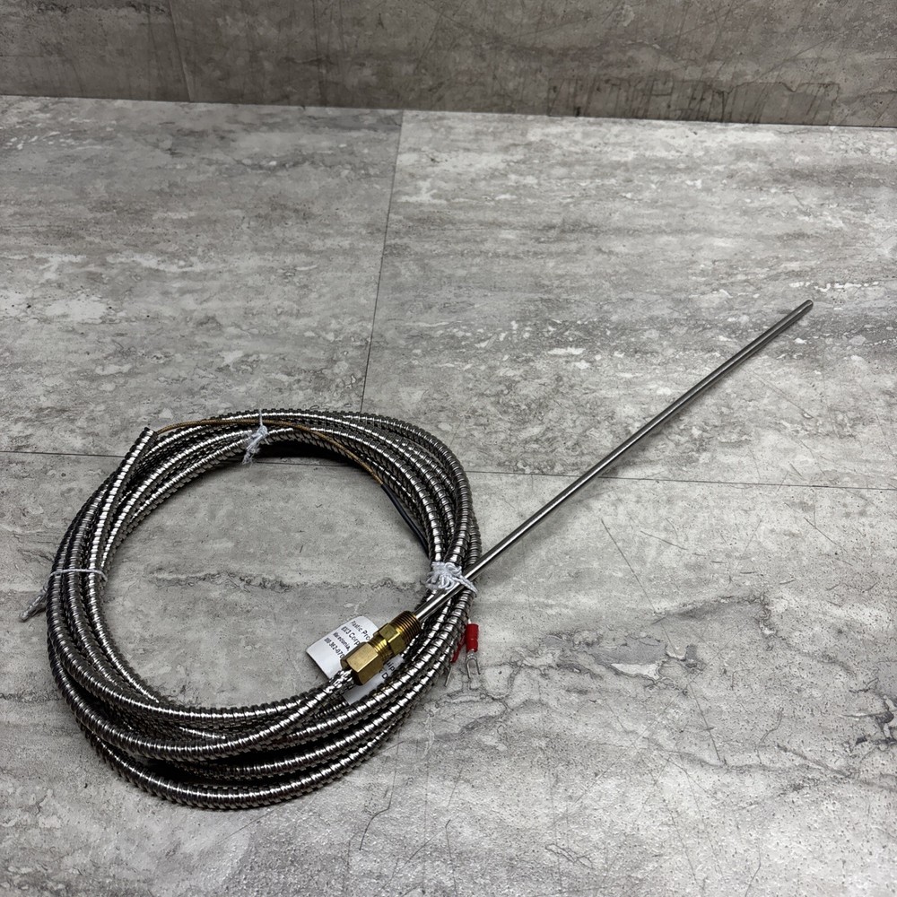 Plastic Process BP-1236120 Bendable Probe Thermocouple Sensor, Type J, 12” Probe
