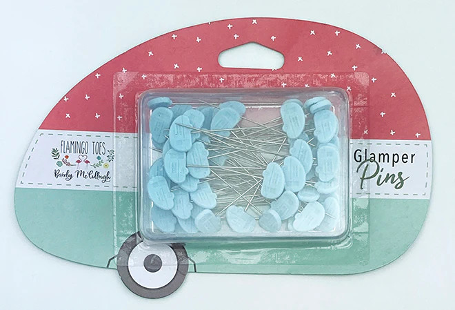 Glamper Sewing Pins by Beverly McCullough
