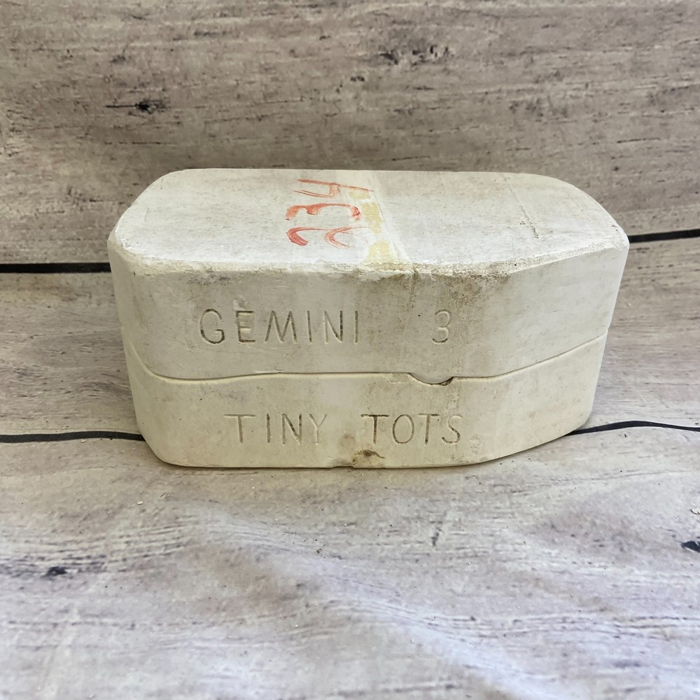 Gemini Ceramic Casting Mold Three Tiny Tots Figurine #3