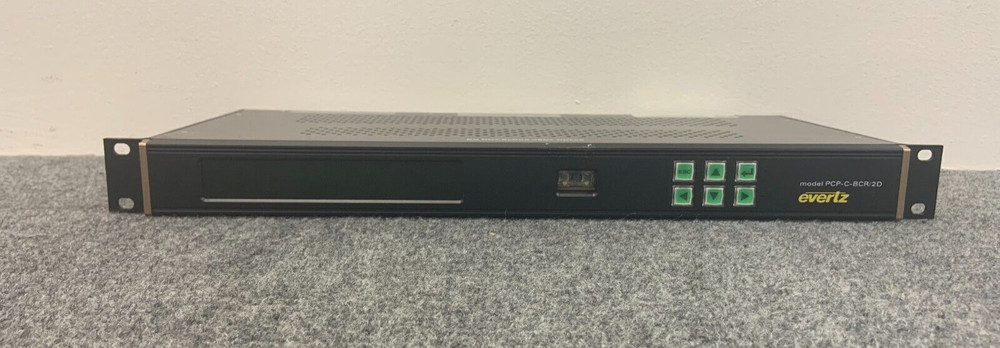 Evertz PCP-C-BCR/2D Interface Unit w/ Power Cord