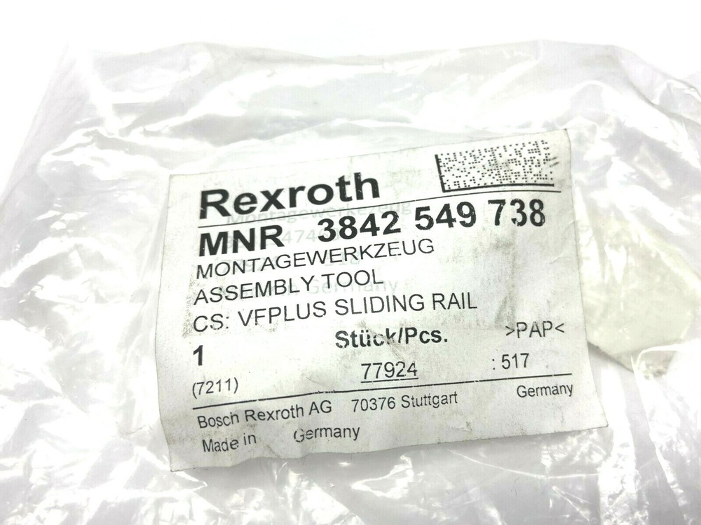 Rexroth 3842549738 Slide Rail Assembly Tool
