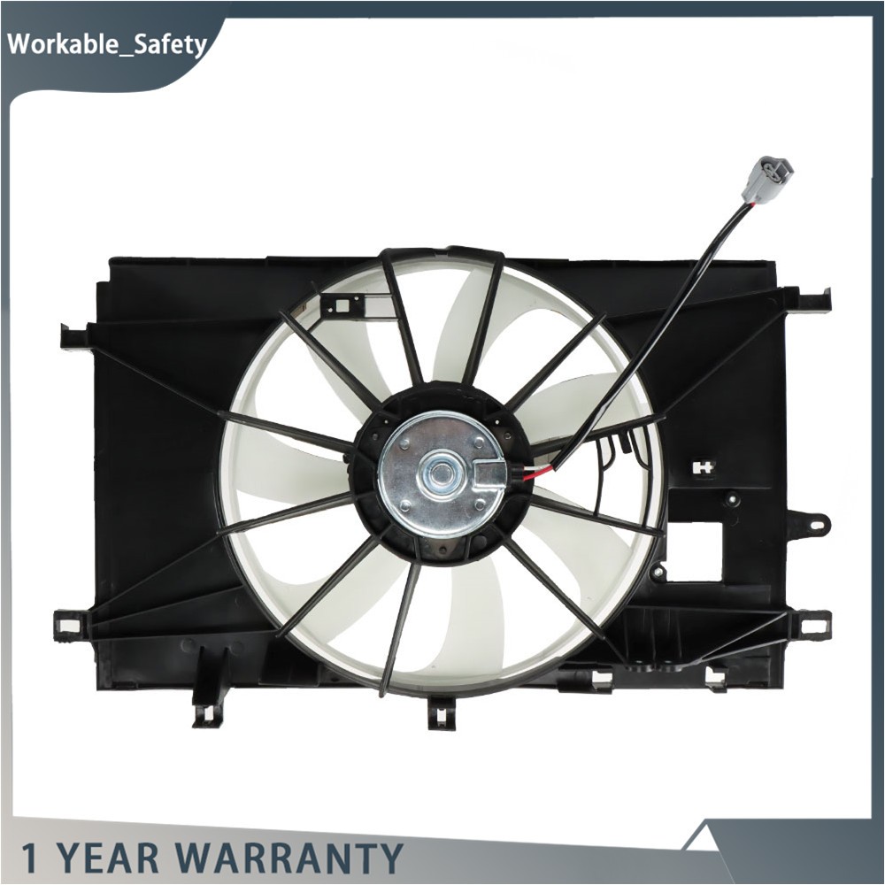 For Toyota Corolla 1.8L 2020-21 2022 Cooling Fan Radiator Condenser Fan Assembly