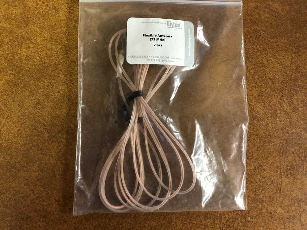 Listen Technologies Flexible Antenna 72 MHz