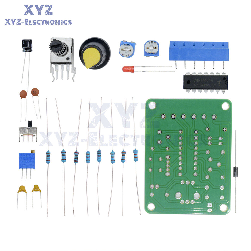 ICL8038 Monolithic Function Signal Generator Module DIY Kit Sine Square Triangle