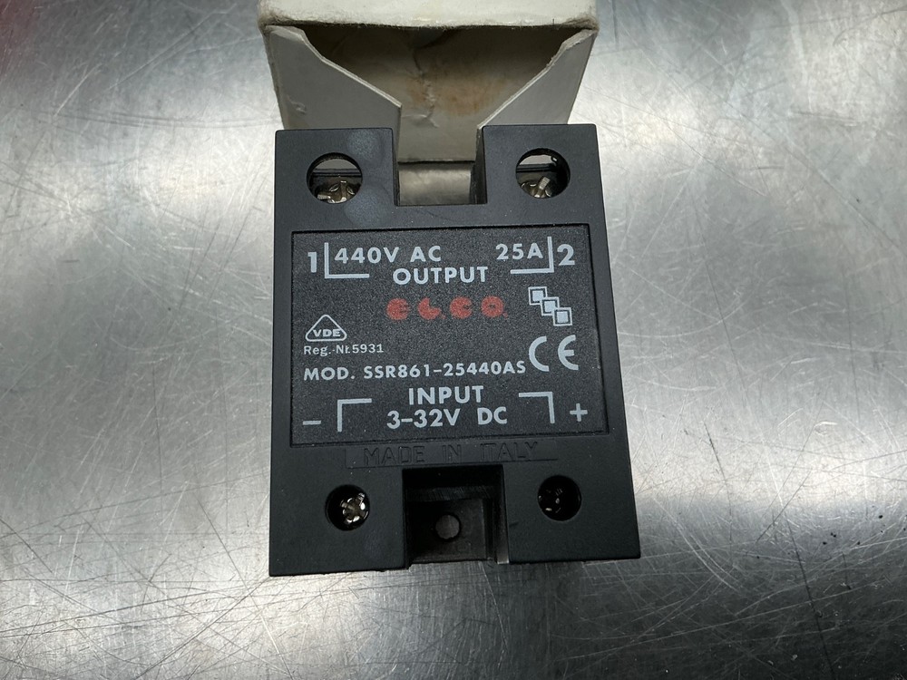 Elco SSR861-25440AS Solid State Relay 3-32vdc