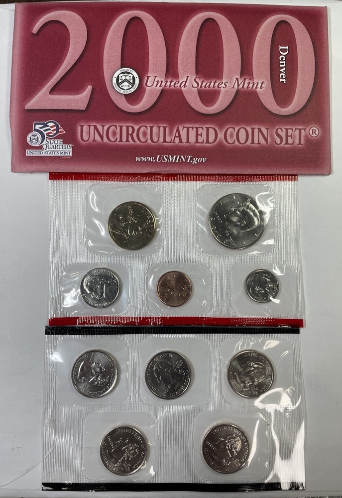 2000 US Mint Uncirculated Set