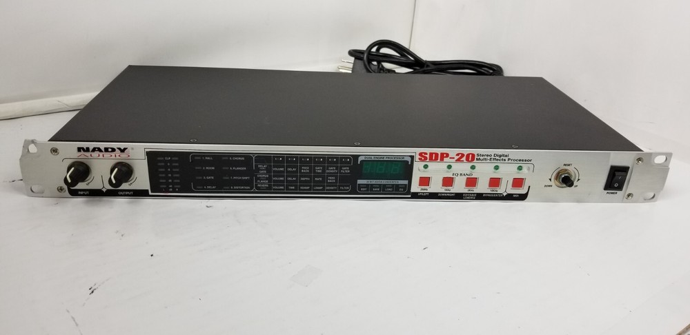NADY AUDIO SDP-20 Stereo Digital Multi Effects Processor
