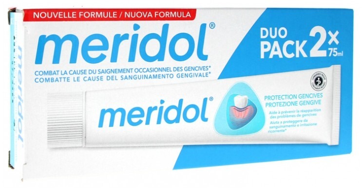Meridol Toothpaste 2x 75ml 09/2026