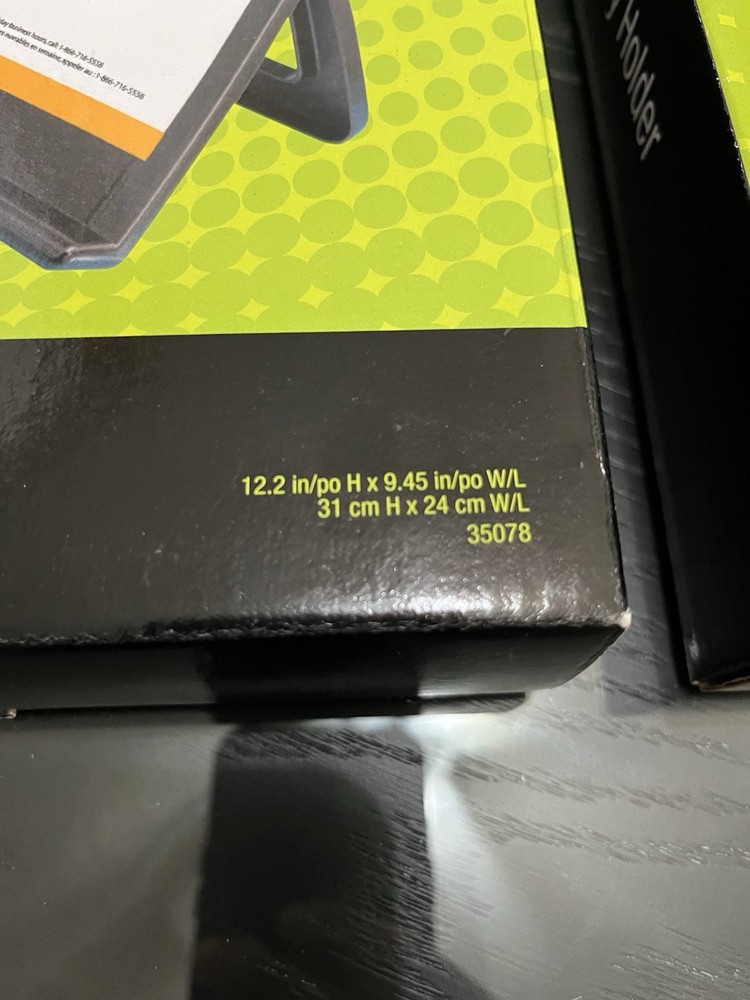 Staples Curved Desktop Copy Holder