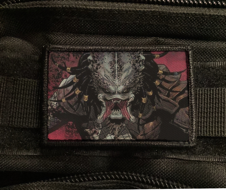 Predator Scream Hunter Patch Alien Morale Tactical Hook [sub]