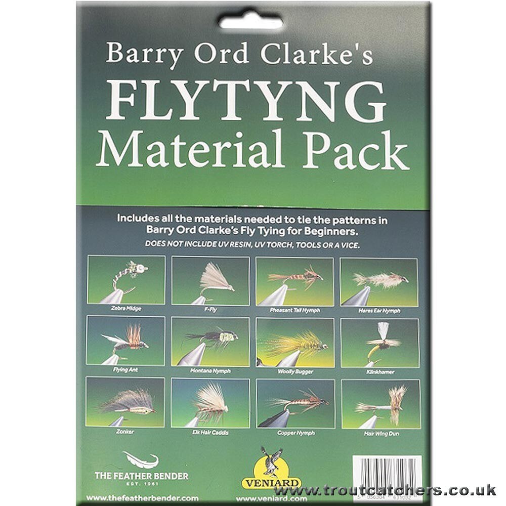 Barry Ord Clarke's Fly Tying Material Pack