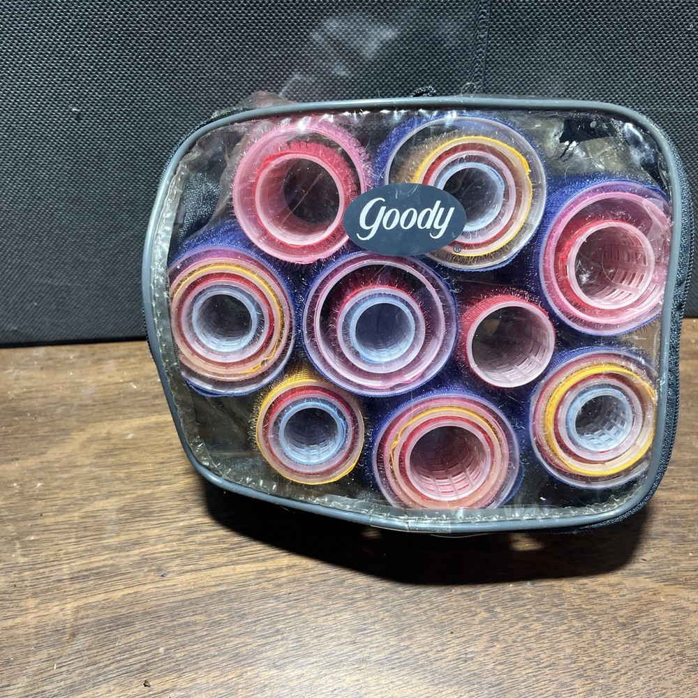 Goody Self-Holding Multi Pack Hair Rollers 31 Multicolor in Clear Case
