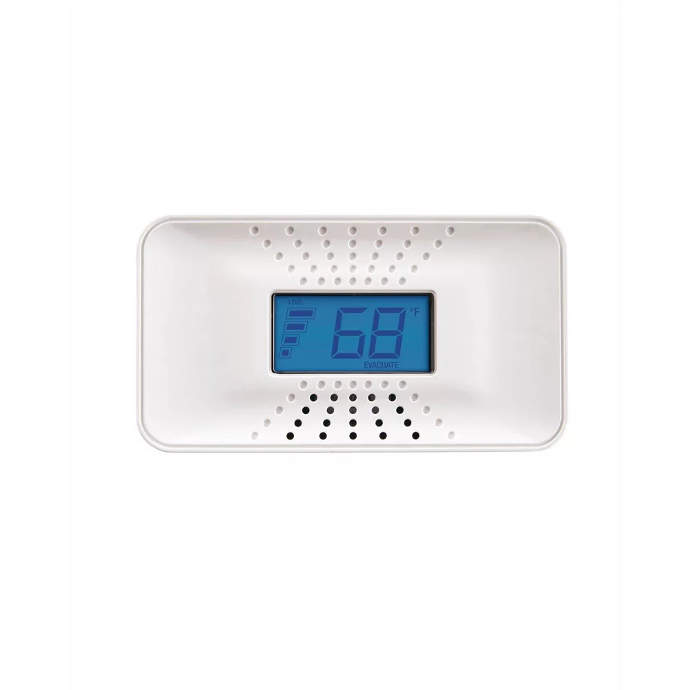 First Alert CO710 Carbon Monoxide Detector with Digital Temperature Display