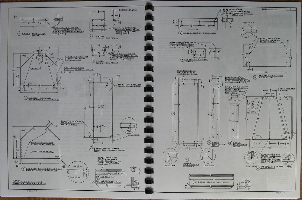 EV KD6 ARISTOCRAT EV SPEAKER PLANS