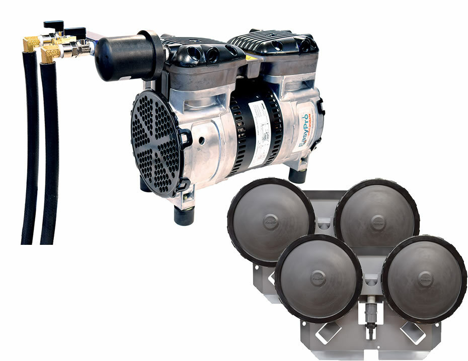 Rocking Piston Pond Aeration 1/2 HP with Sinking QS2 Diffusers