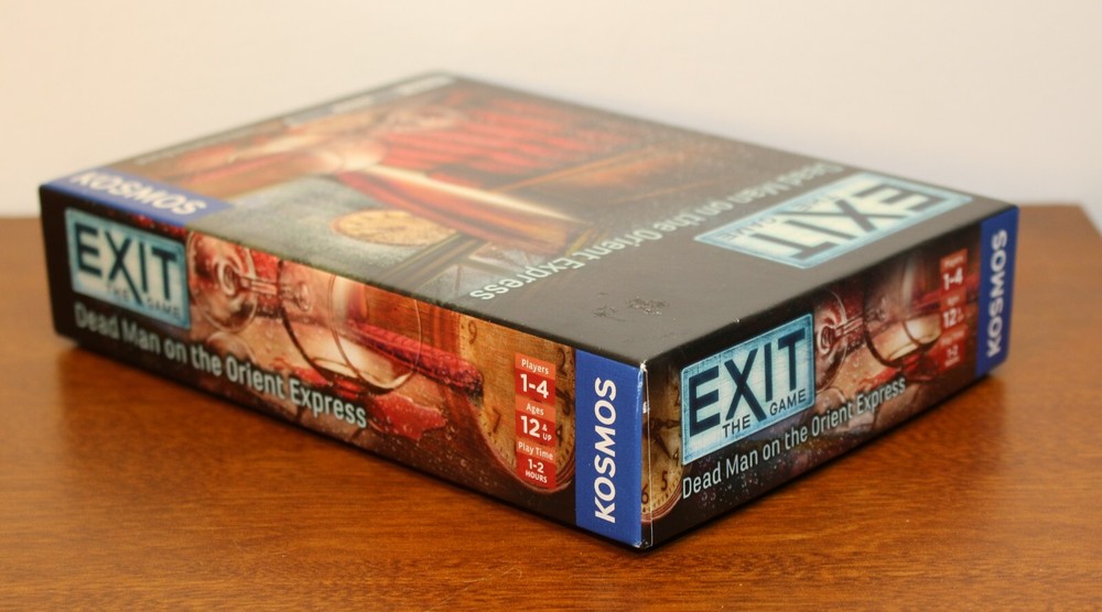 EXIT The Game Dead Man on the Orient Express Kosmos Escape Game complete