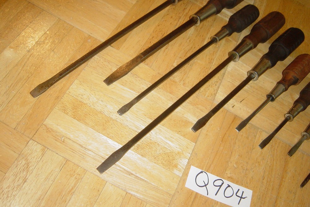 MAC TOOLS 10 PIECE WOODEN HANDLE MIXED SCREWDRIVER SET