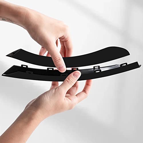 Black Right Door Handle Covers for BMW E90 E91, Interior Door Pull Handle