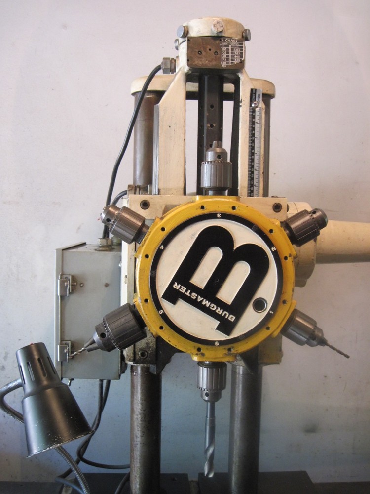 BURGMASTER 6 SPINDLE 1D DRILLING & TAPPING TURRET DRILL MACHINE