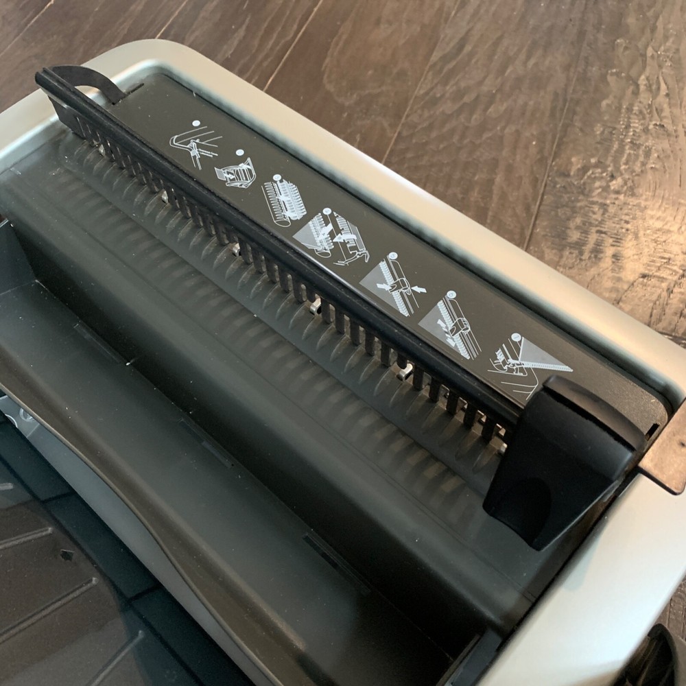 GBC ProClick P200 Document Binding Machine Professional Manual System Tested