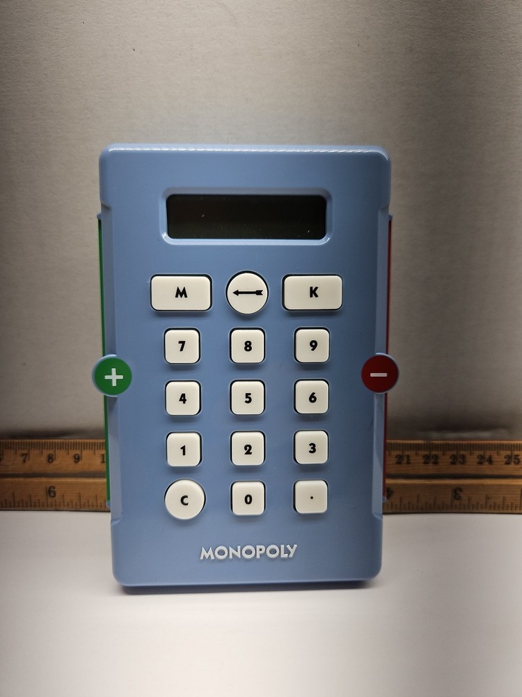 Monopoly Electronic Banking Unit Edition 2007 Hasbro Blue A