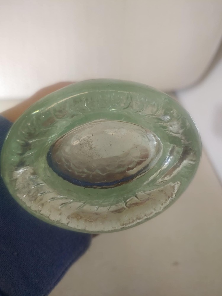 vintage fish bottle
