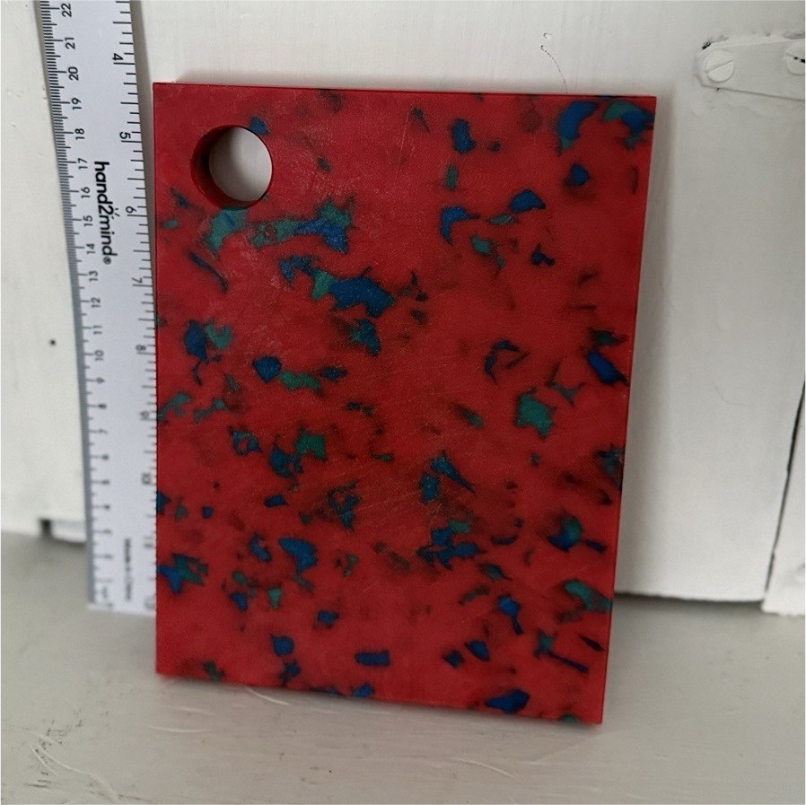 Fredrick’s and Mae Small Red cutting Board