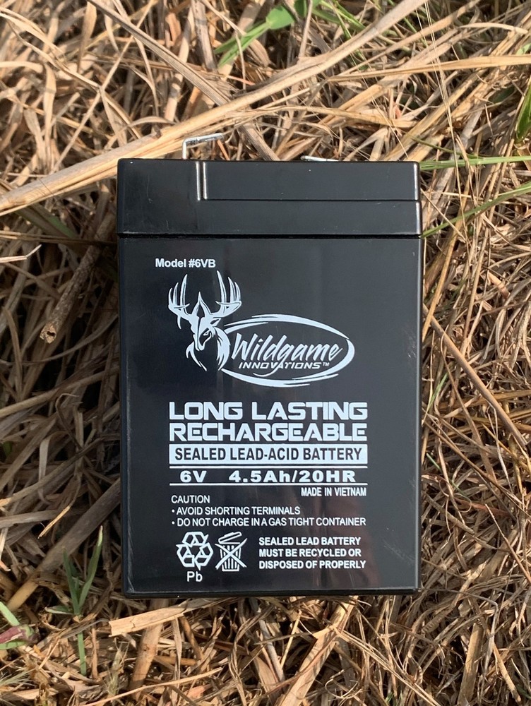 Rechargeable Battery for Game Feeders