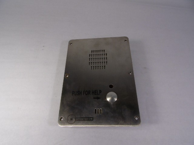 Stentofon 629267 Intercom Front Panel Only USED