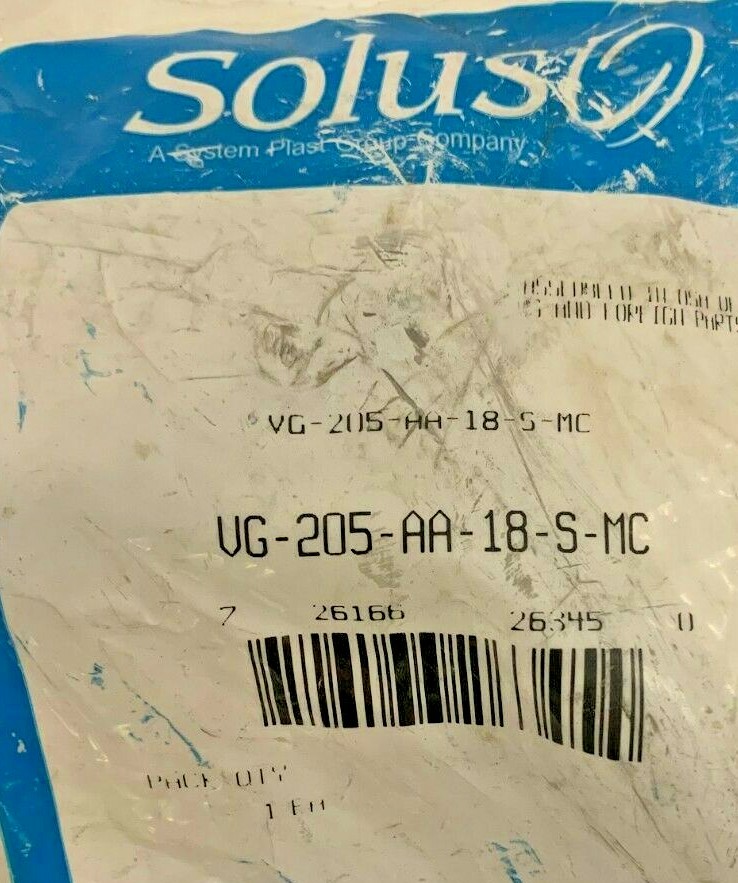 Solus System Plast L-Bracket VG-205-AA-18-S-MC